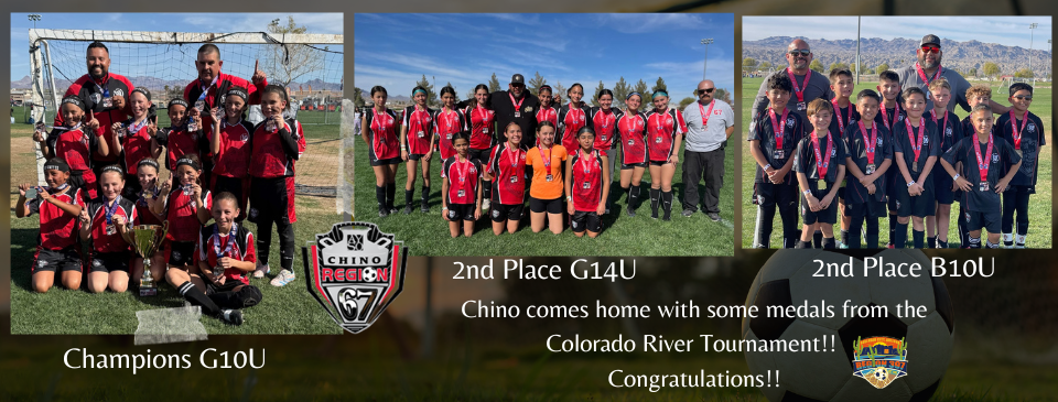 Chino attends Colorado River Tournament 2/15-2/17